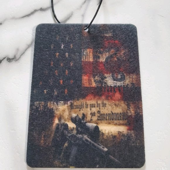 2nd Amendment Car Air Freshener - Picture 1 of 6